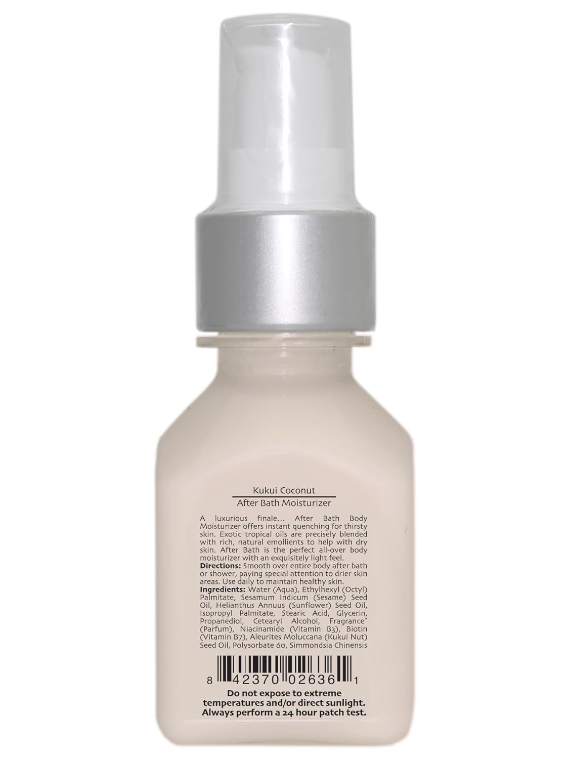 Epicuren Discovery After Bath Body Moisturizer, Kukui Coconut