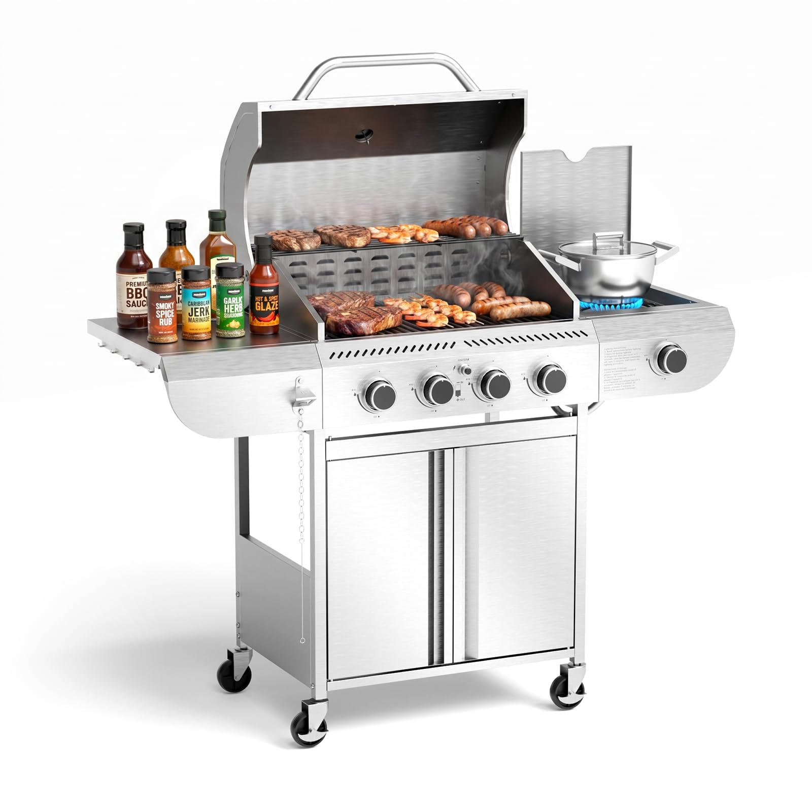 Electactic G41 Pro 4-Burner Gas Grill