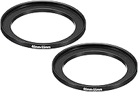 Vista 6 de PATIKIL Anillo elevador de metal de 2.283 in-2.835 in, paquete de 2 anillos adaptadores de filtro de lente de cámara, anillo adaptador de filtro