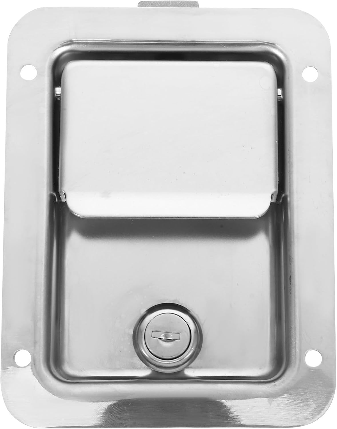 NUOBESTY Stainless Steel Toolbox Lock with 2 Keys Rv Handle Paddle Lock for Trucks and Toolboxes for Trailers Sturdy and Easy Replacement