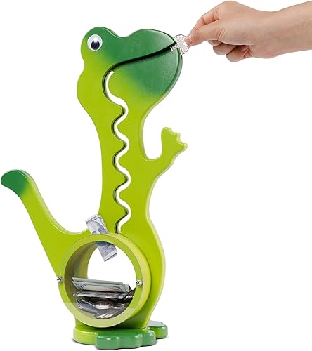 Miniatura 8 de squacco Alcancía de pingüino para niñas y niños, gran animel, caja de ahorro de dinero de madera personalizada para niños y adultos, el mejor regalo