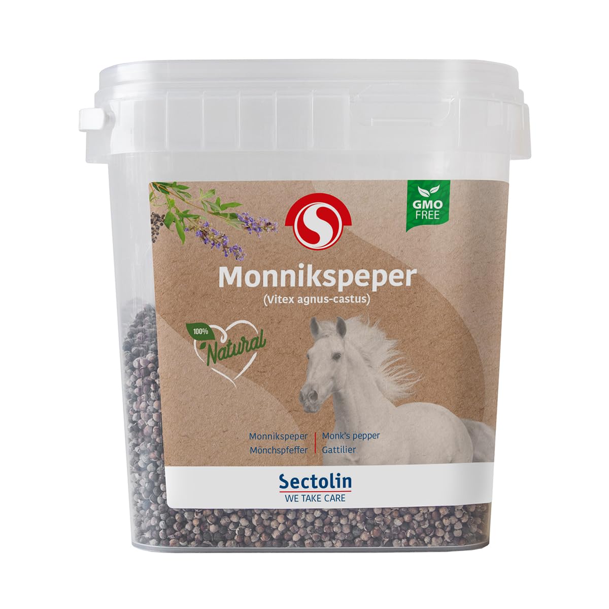Mönchspfeffer 500 g sachet grand format de poivre des moines entier
