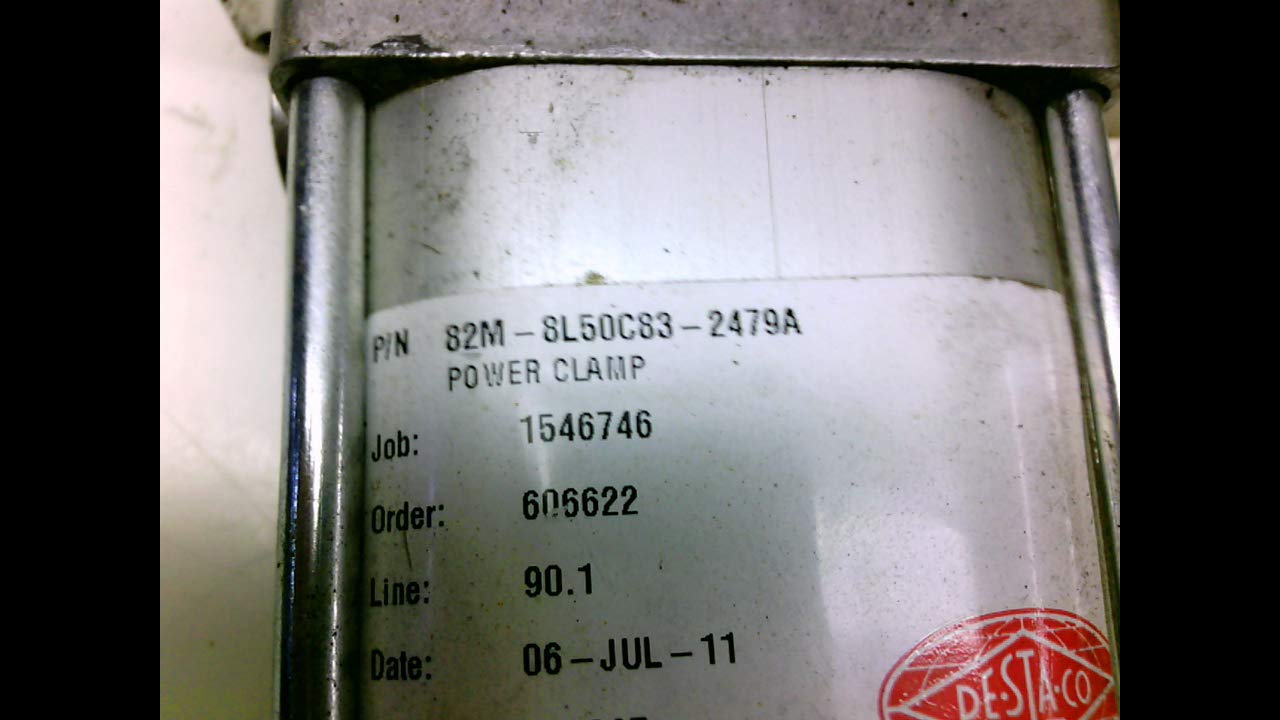 De-Sta-Co 82M-8L50c83-2479A, Pneumatic Power Clamp 82M-8L50c83-2479A