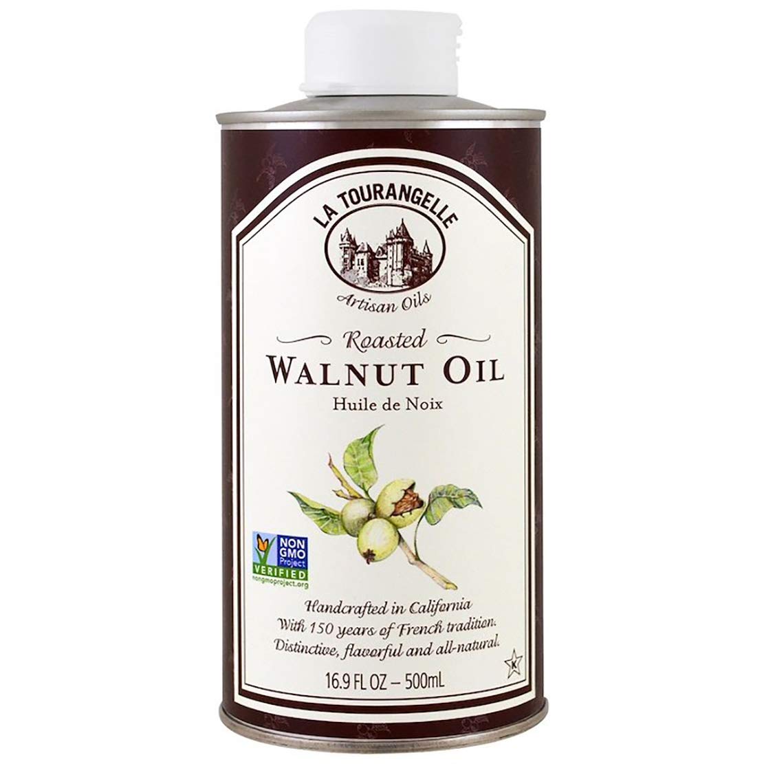 La Tourangelle Roasted Walnut Oil - Case of 6 - 500 ml