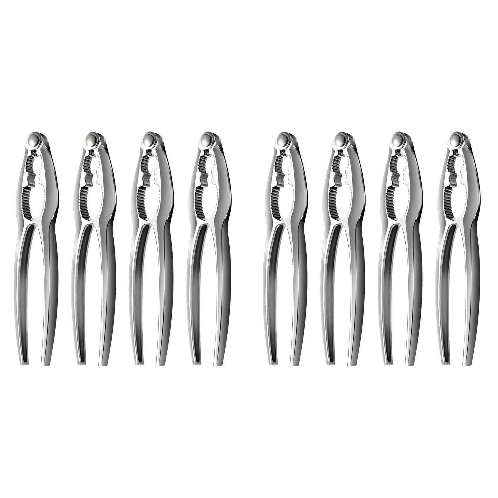 Rfeeuubft Seafood Tool Kit Lobster Crackers Set Of 8, Crab Leg Cracker Tools, Seafood Crackers Nut Cracker Set