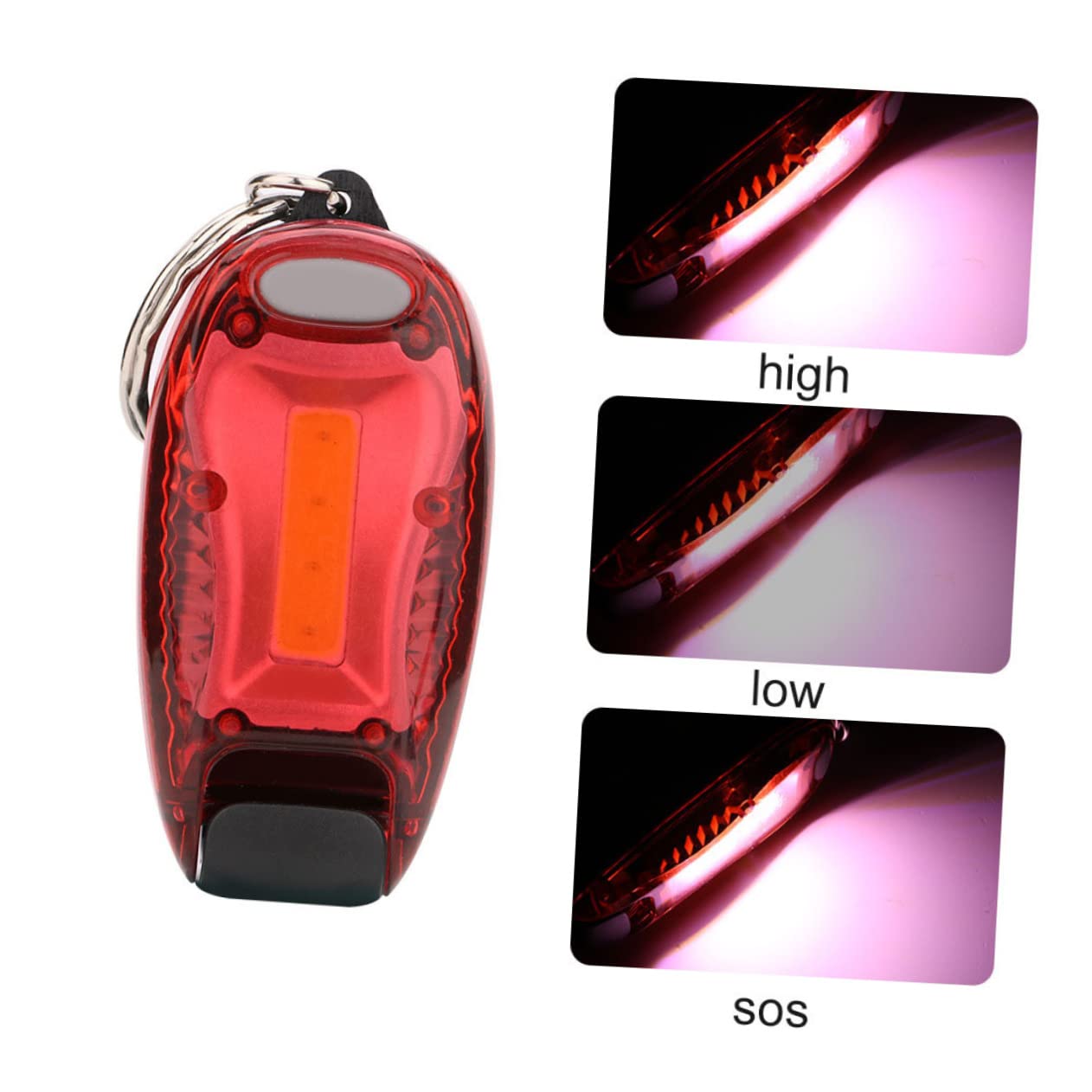 Abaodam Keychain Light Led Bright Waterproof Light for Running Cycling Walking