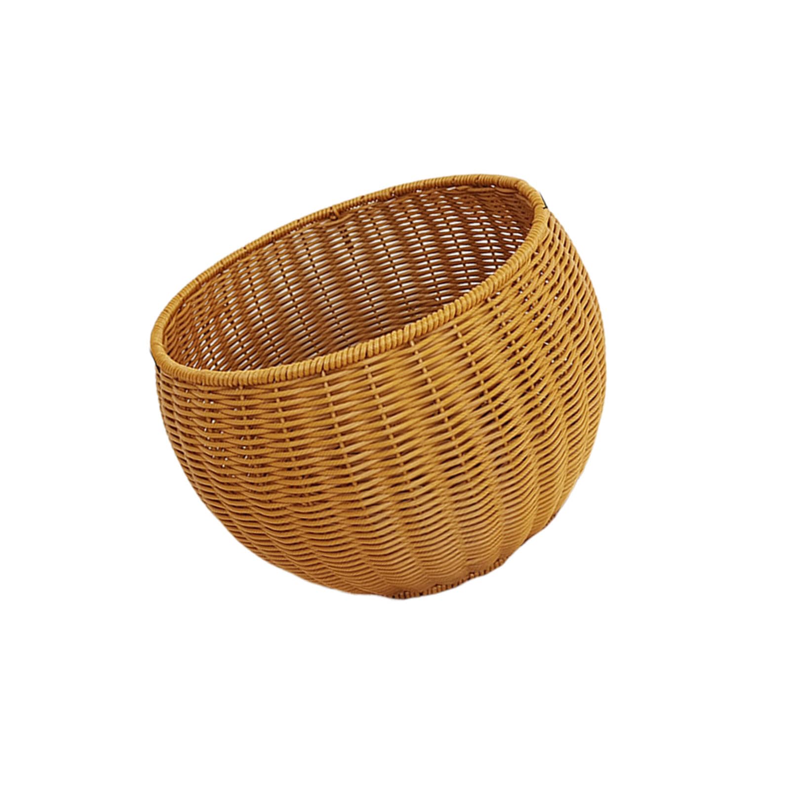 carotoe Multifunctional Fruit Tray with Handwoven Designs for Neat Kitchen Organization Fruit Basket