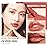 Oulac Moisturizing Red Lipstick for Women - Moisture Shine Hydrating Lipstick & Tinted Lip Balm for Dry Lips, Medium Coverage Lip Color | Juicy Look, Glossy Finish, Vegan, Cruelty-Free (16)