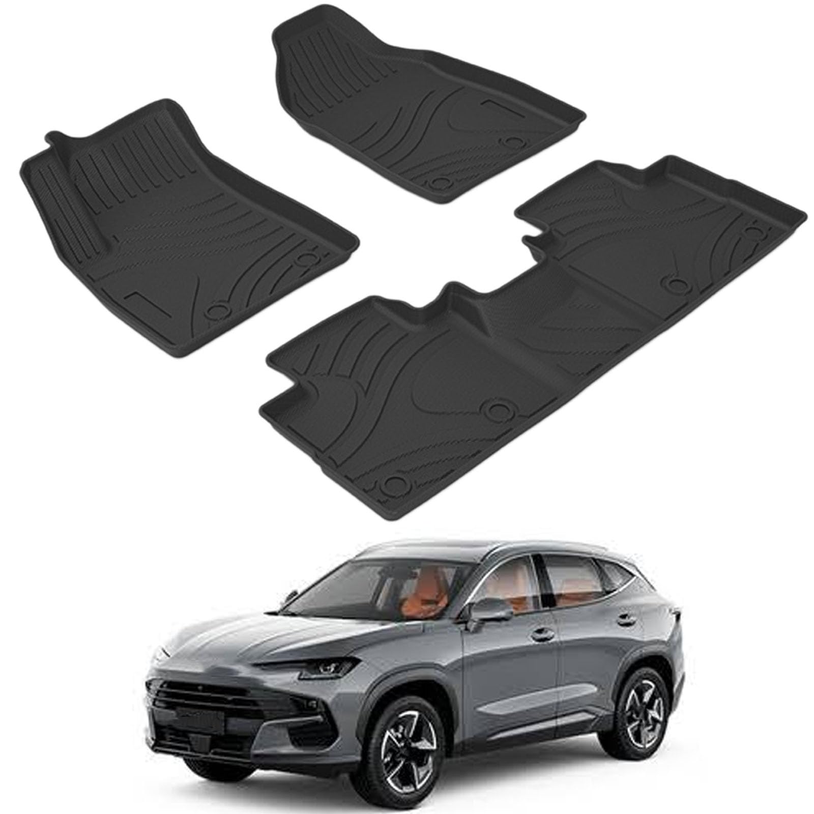 PAPEP Floor Mats for Jetour Dashing 2022-2026 RHD
