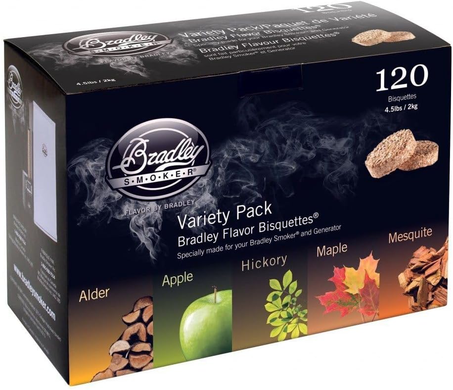 BT5FV120 Bisquettes, 5 Flavor Variety, 120-Pack
