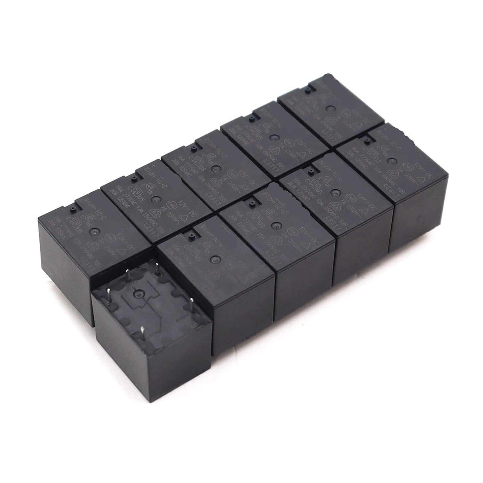 PKNVKZIDK 10PCS 812HM-1C-C 24VDC Relay