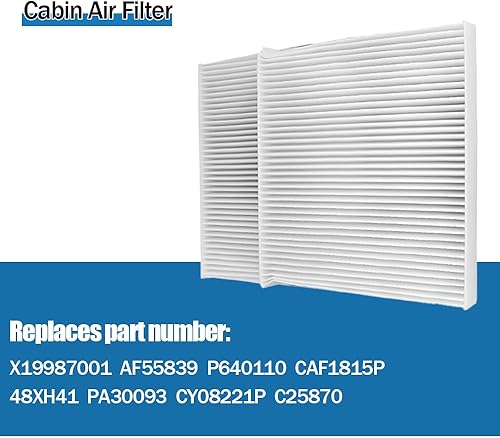 Miniatura 3 de Filtro de aire de cabina X1987001 para Kenworth T680 T700 T800 T880 Peterbilt 567 579 International Lonestar Cummins ISX ISX12 ISX15 X15 ISXG Paccar