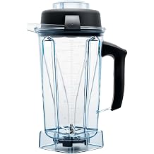 64oz Blender Pitcher Container Compatible with Vitamix 5200 5000 5300 6300 E310 E320 VM0101 VM0102 VM0103 VM0197, BPA-Free Replacement Jar Cup with Lid for Classic Explorian Professional Series
