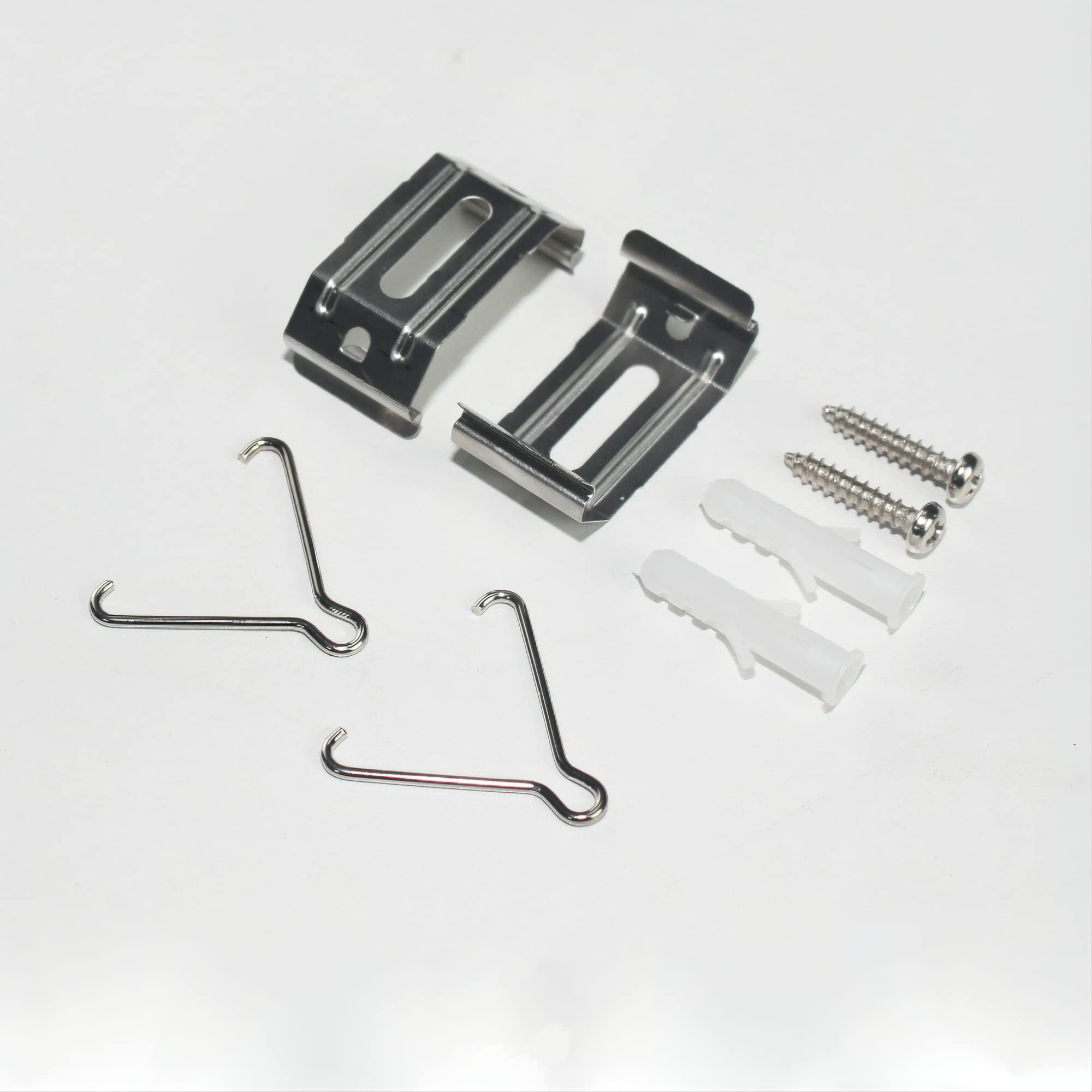 Sundertech Brackets, Mounting Clips Waterproof Batten Light Ceiling Mount Accessory [Pair of 2]