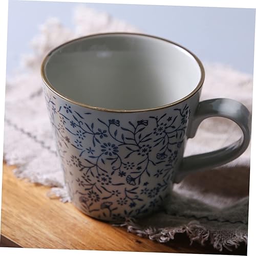 Miniatura 8 de Taza de cerámica japonesa de 350 tazas de té vintage, taza de café portátil, vasos para beber vintage, tazas de té de cerámica, taza de té de