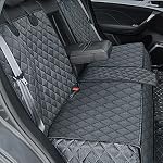 ANOSOSPECIAL Housse de siège de voiture pour chien pour couverture de siège arrière pour enfants,Protecteur de sièges arrière non stick pour animaux de compagnie,Non-dérapant étanche Couvres de siège intérieur universel durable pour fourgon automatique SUV