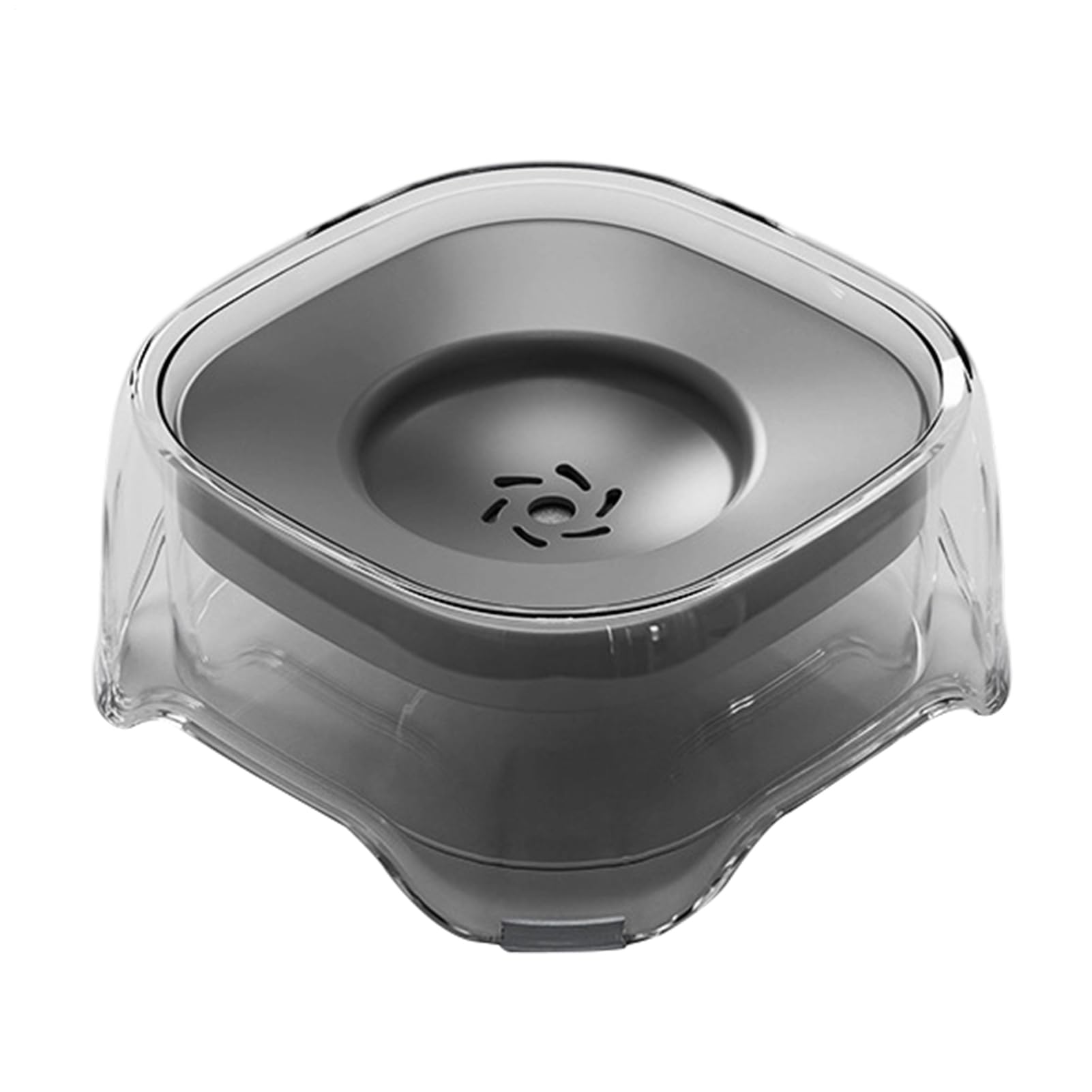 Bol pour chien à boire anti-éclaboussure avec disque flottant malin