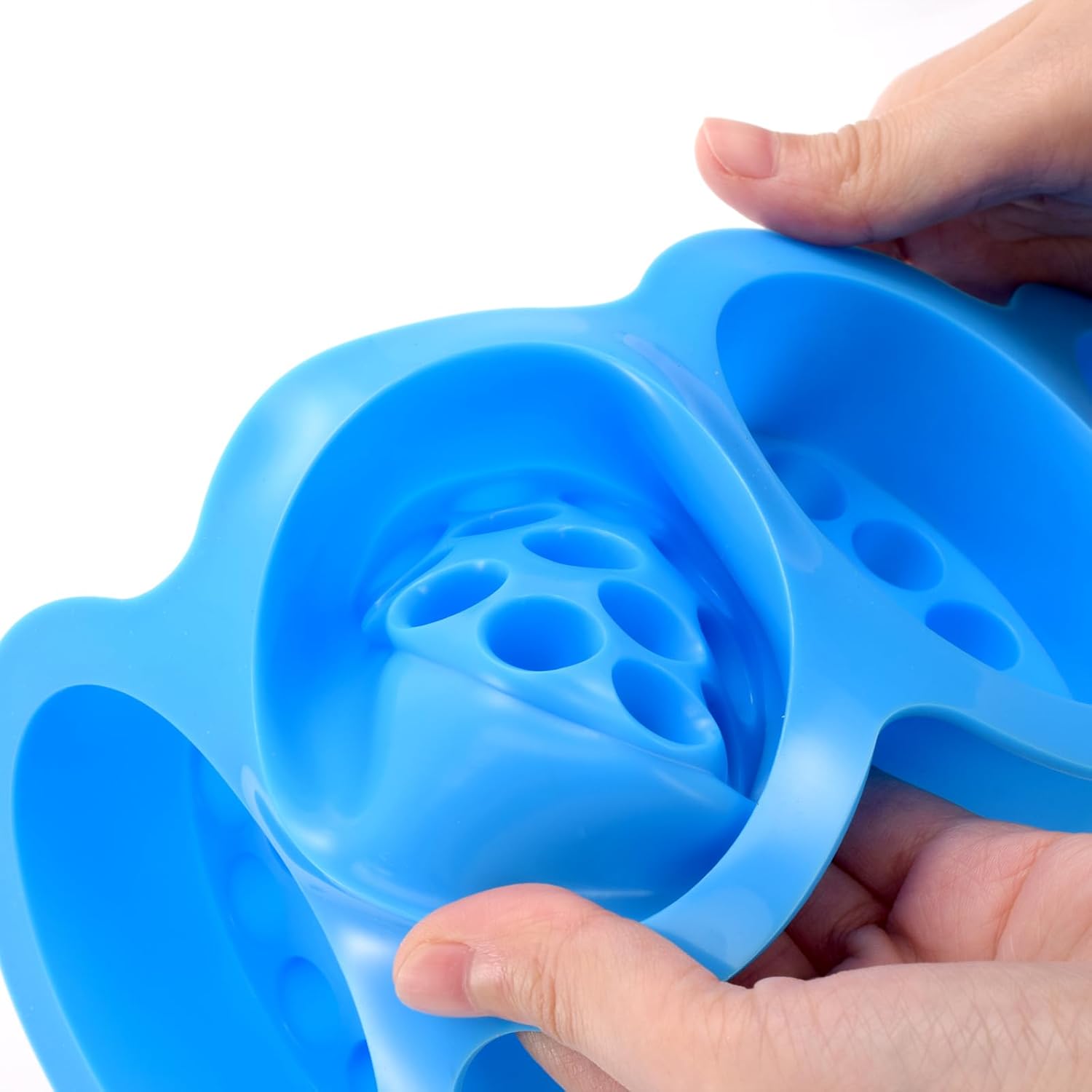 Hedume 4 Pack Silicone Massage Bar Soap Molds, SJ 4 Cavity Silicone Massage Molds, Nonstick & BPA Free, Handmade Soap Molds for Soaps Making - Image 2