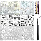 Die Fashion Nail Art Tattoo Decals sind selbstklebend, bequem zu kleben. Entfernen Sie einfach den Aufkleber und kleben Sie ihn auf Ihren Nagel. Tragen Sie Decklackgel auf die Versiegelung auf, damit die Aufkleber länger halten. Großartige DIY-Geschenke für Mädchen und Freunde.