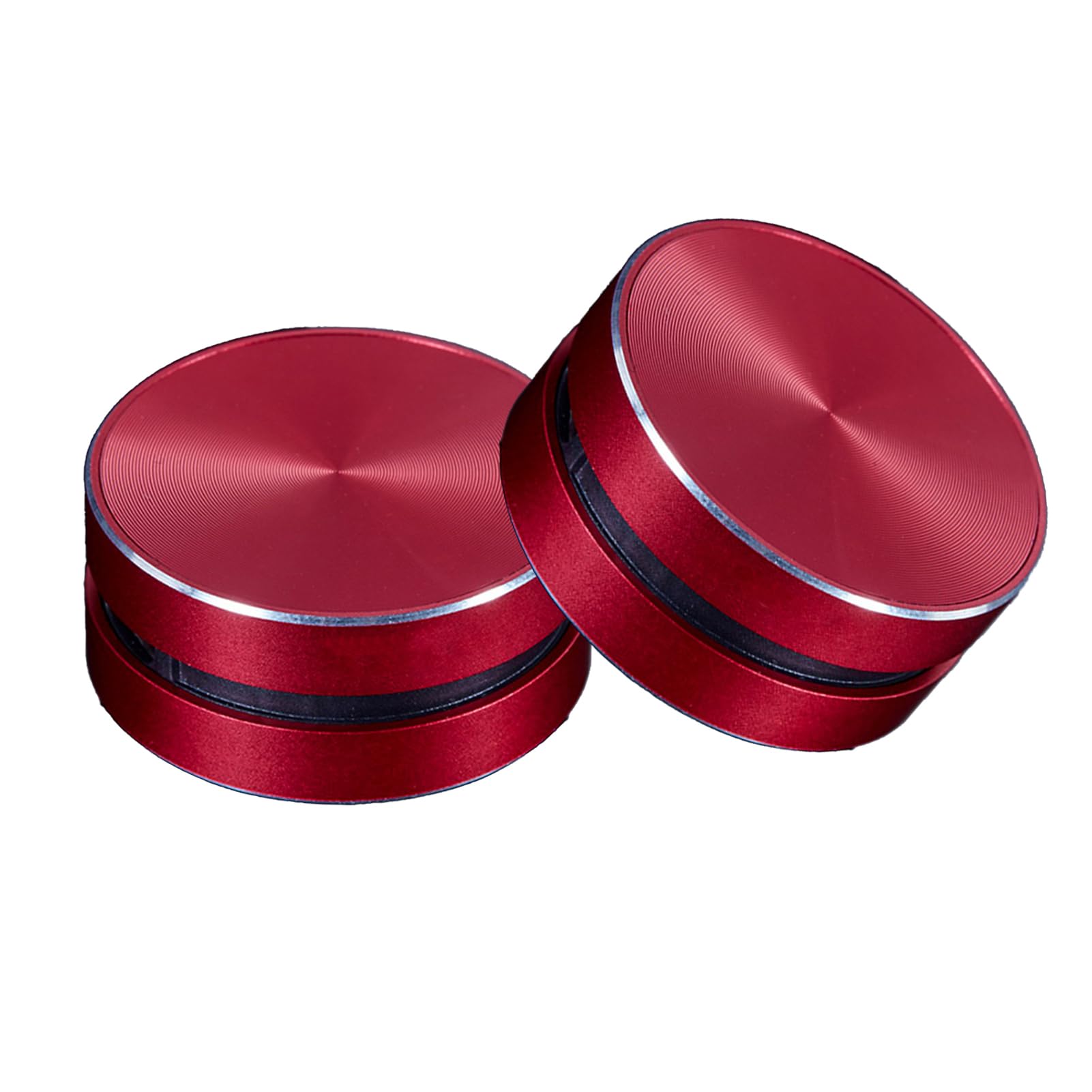 Mini Altoparlanti a Conduzione Ossea Altoparlante Portatile Wireless BT Suono di qualità Microfono Incorporato per Mini Viaggiatori All'aperto (2 pacchi)