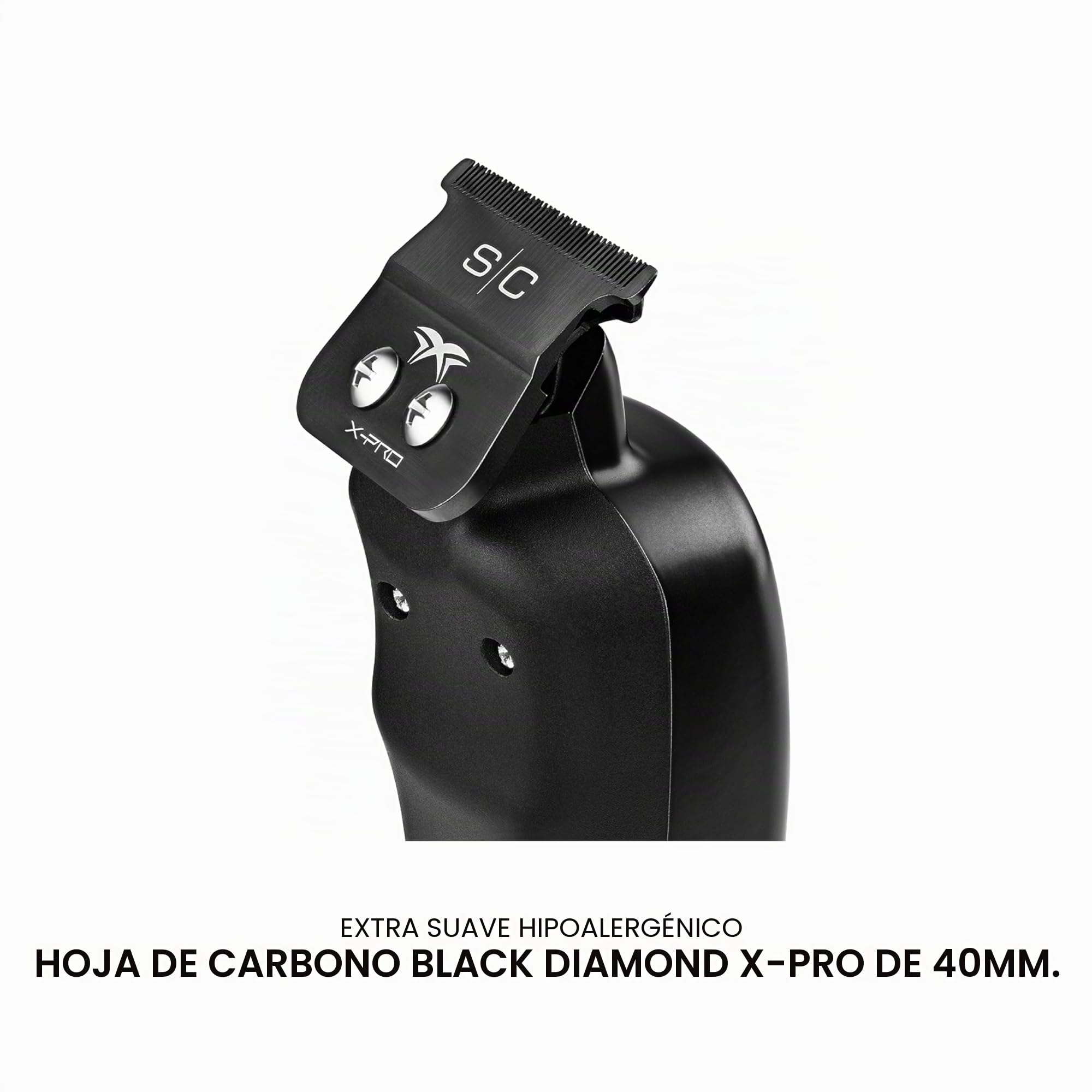 Cortapelos Hombre Profesional Stylecraft Instinct Trimmer Metal de Gamma Più, Cortadora de Pelo con Par Controlado Electrónicamente, 180 Min Autonomía, Cuchilla Ajustable 0 Gap, Carcasa de Metal