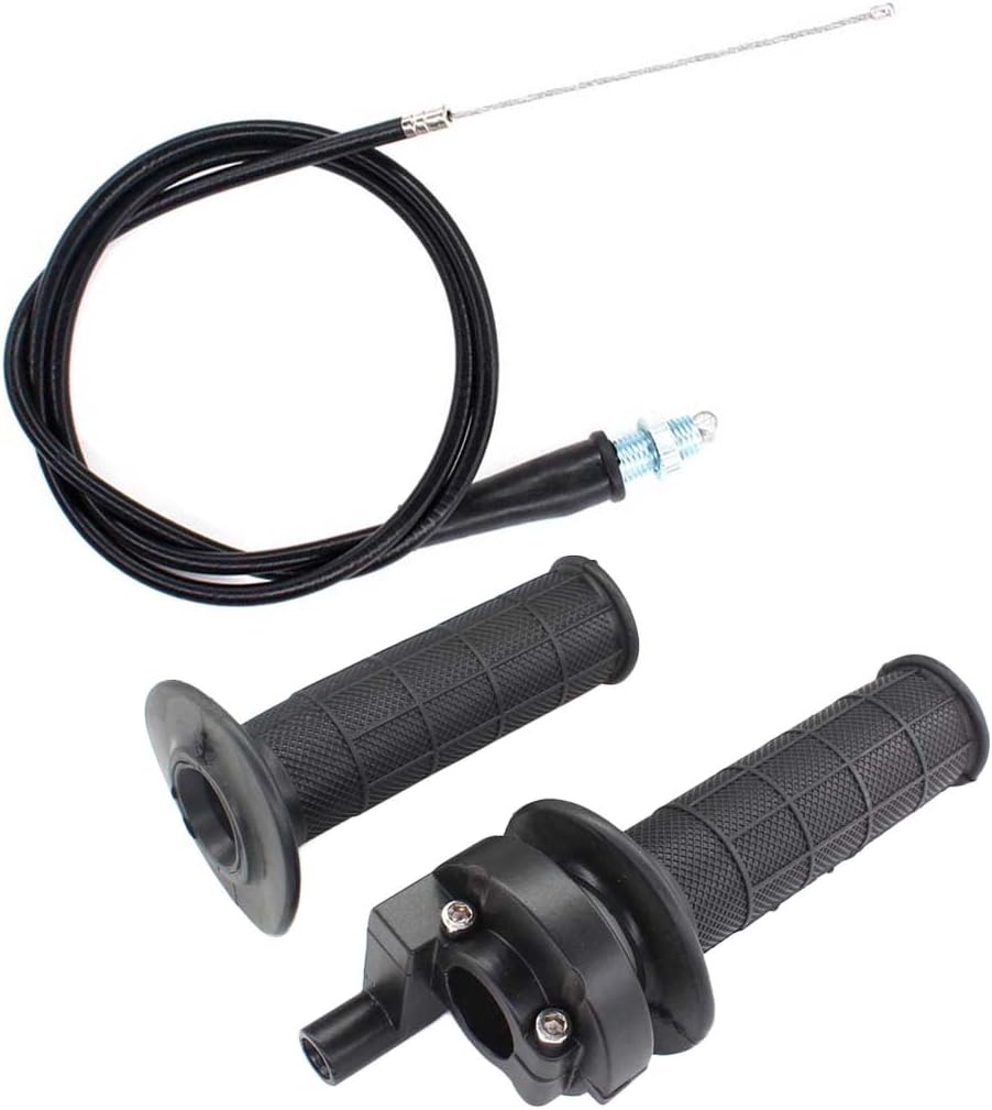 USPEEDA Throttle Cable Grip Handlebar & Handle Set for