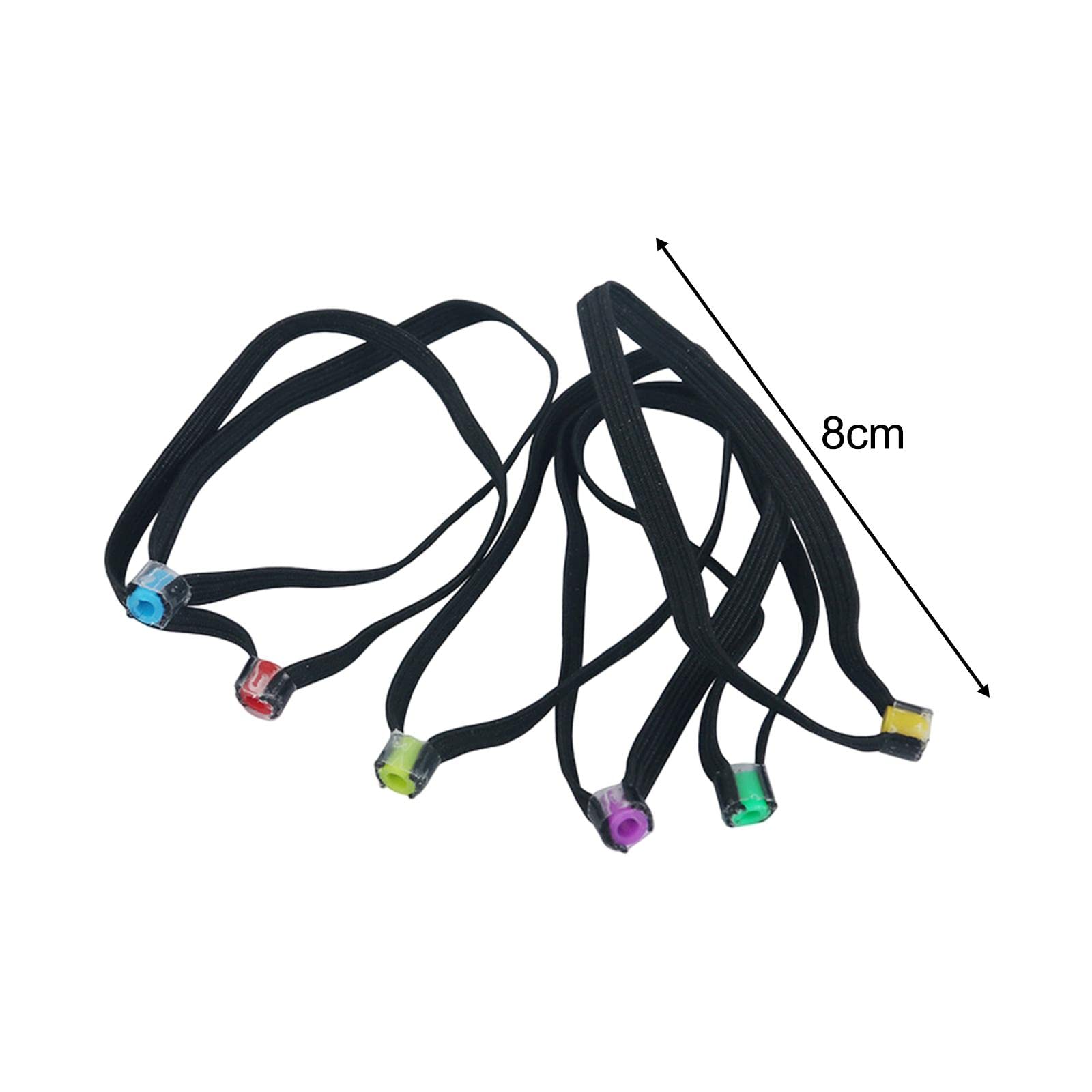 Menolana Tippet Spool Tenders Tippet Rings Practical Fishing Line Loop Multifunction Fishing Tackle Threader for Outdoor Sports Attachments, 6 Piece