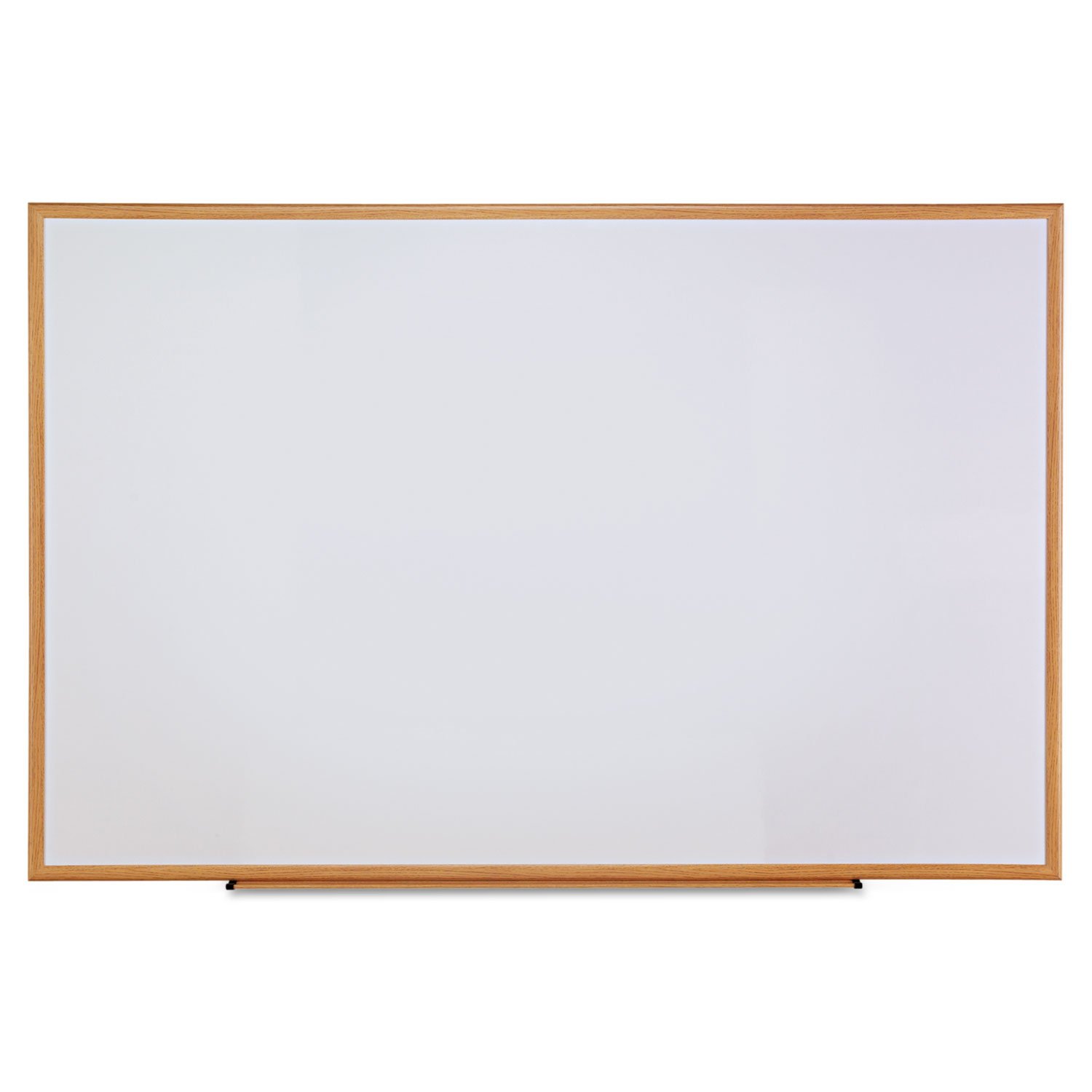 Universal Dry Erase Board, Melamine, 72 X 48, Oak Frame (Unv43621)