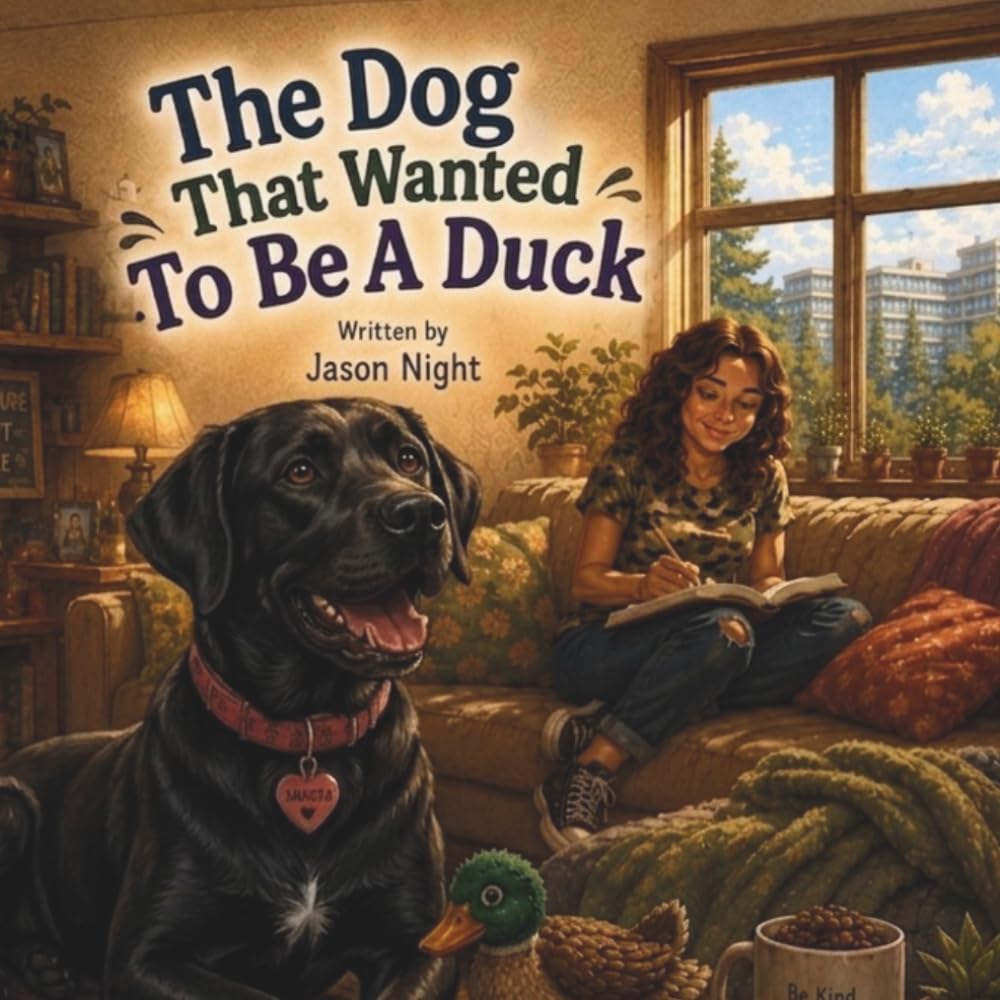 The Dog That Wanted To Be A Duck - A Heartwarming Story About Being Yourself: A Funny and Inspiring Children’s Picture Book About Confidence, Friendship, and Self-Acceptance