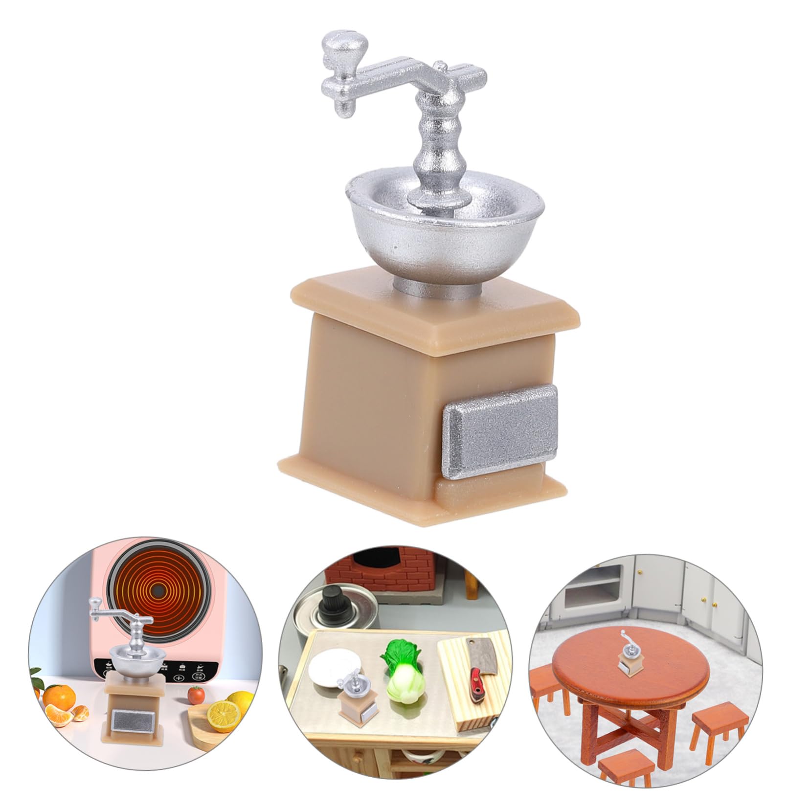Amazon.co.jp: NUSITOU 3個 ドールハウス家電 ミニコーヒー