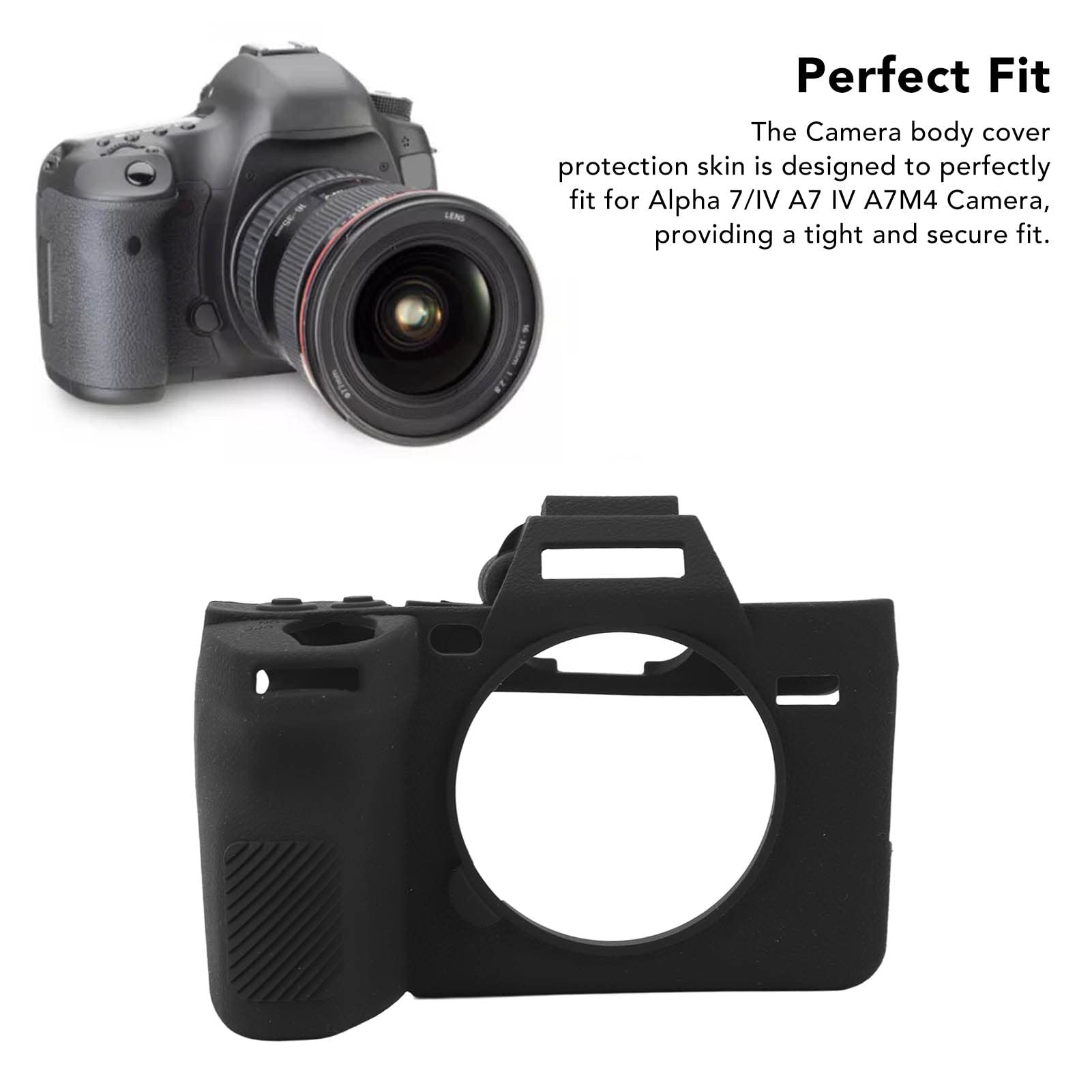 Custodia per fotocamera Custodia protettiva per fotocamera Soft Touch flessibile elegante e durevole per fotocamera 7/IV A7 IV A7M4