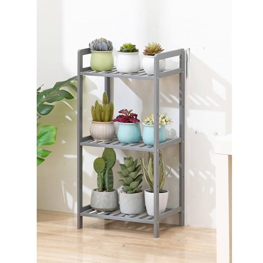 Amazon.co.jp: MJKQ9 オープンシェルフ 4段 天然竹製 オープン