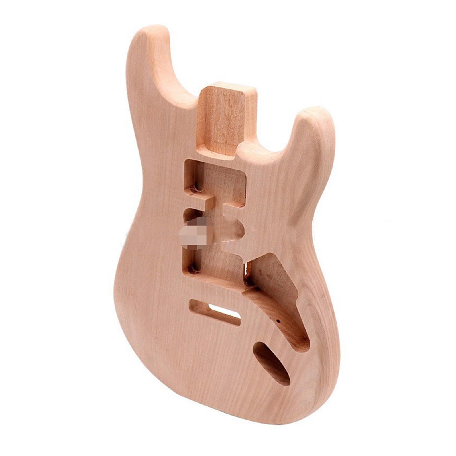 Gitarrenkorpus E-Gitarren-Körperstück, Pfirsich-Kernkörper, DIY E-Gitarren-Körper-Modifikation, Instrumenten-Zubehör-Modifikation