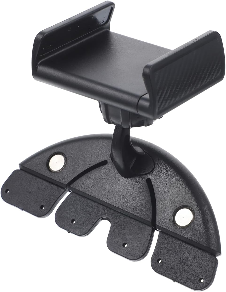 UKCOCO Car Cd Slot Phone Holder Universal Car Mount with 360 Degree Rotation Adjustable Stand for Smartphones Gps Navigator Easy Installation