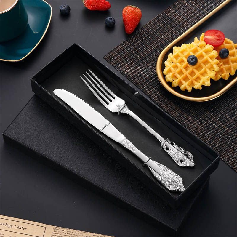 Set Cuchillos 12 Piezas Acero Inox Base