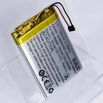 DC 3.7V 523450 1150mAh Lithium Polymer Rechargeable Battery for Logitech Wireless Mouse MX Master (AHB303450 533-000088)