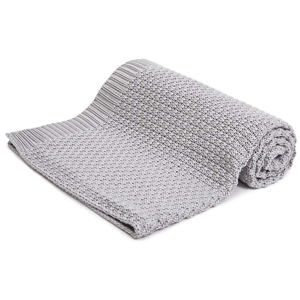 Bellochi Coperta Neonato Copertina Neonato Ospedale in Bambù - Set di Coperta Morbida e Antiallergica per Mamma e Bambino – Grigio