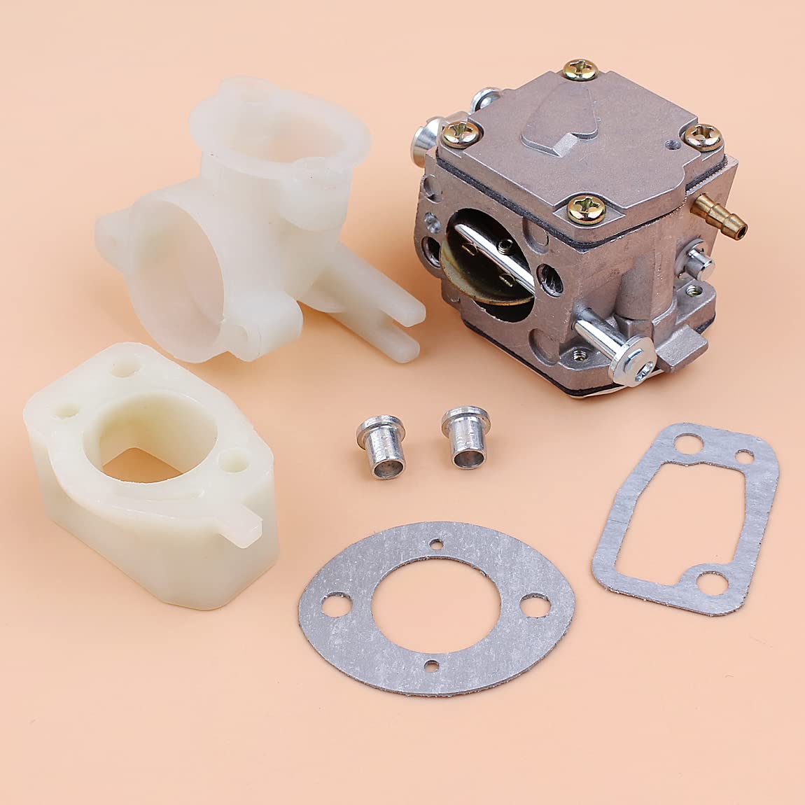 Kit de Junta espaciadora admisión carburador Compatible con Motosierra 625 630 for Tillotson HS-254B HS-260A 503280316, Accesorios jardín