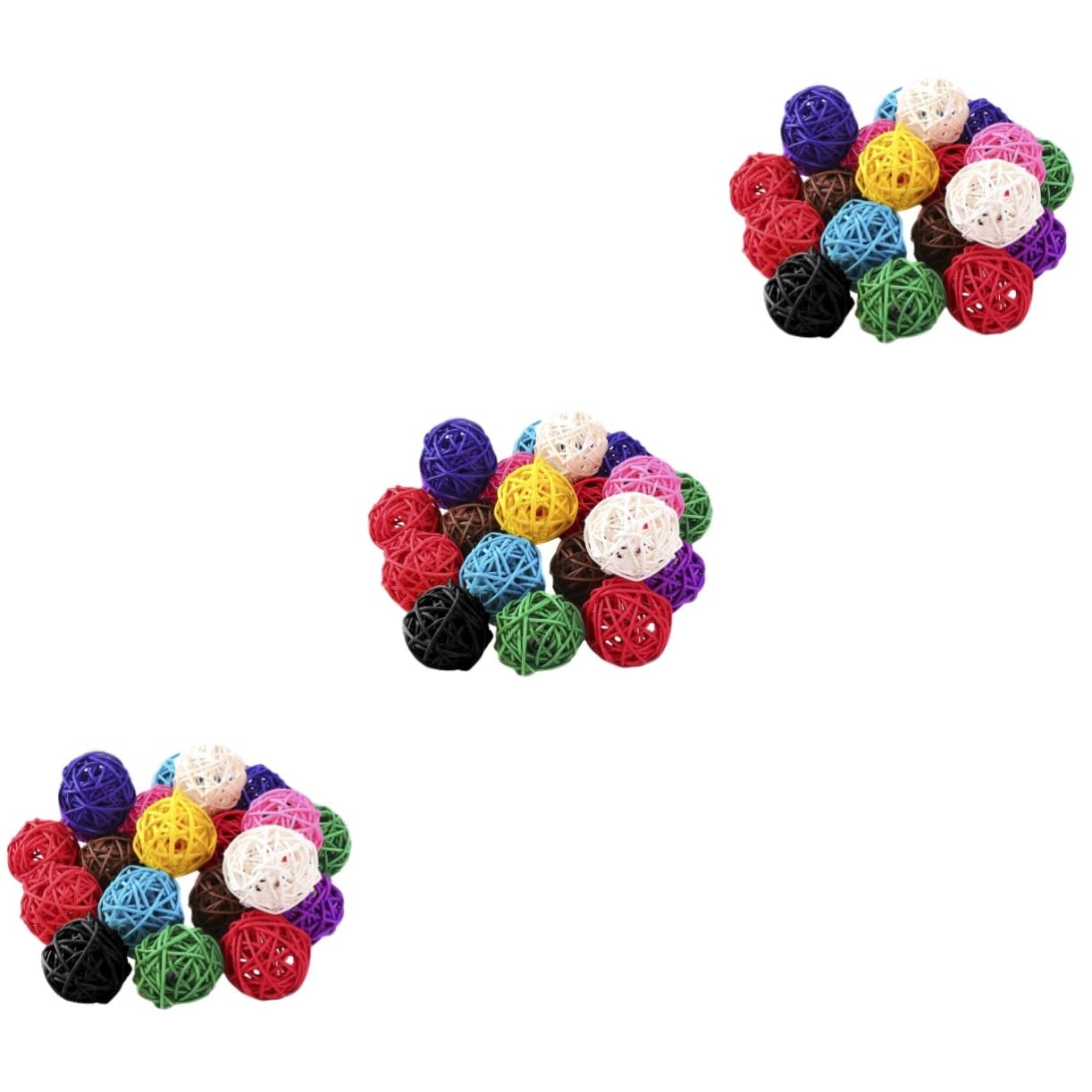 Boules de rotin pour centres de table de fête et loisirs créatifs Cabilock