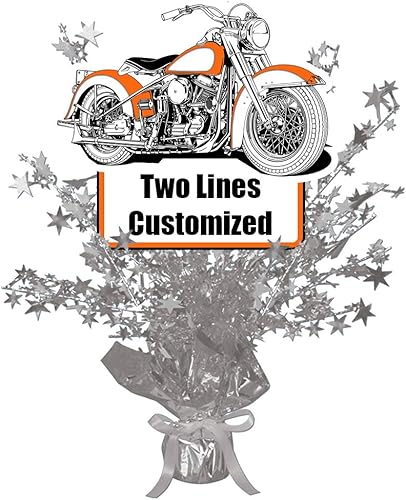 HAWG - PLATA ESTRELLA CENTRO PERSONALIZADO (cada uno)