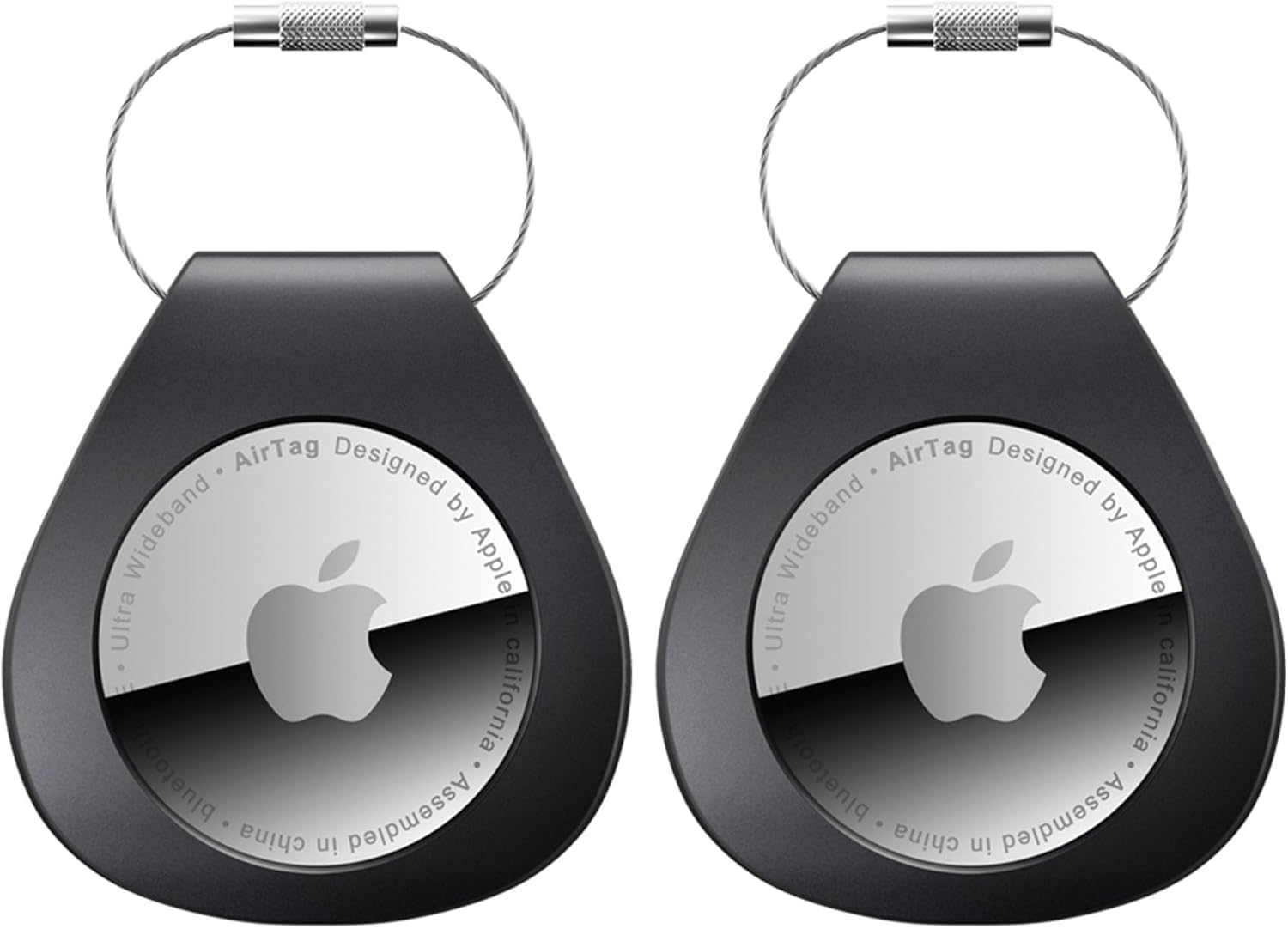 Amazon.com: Airtag Holder 2 Pack Air Tag Case with Keychain