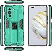 Vista 1 de Funda para Huawei Nova 10 Pro GLA-AL00, funda protectora con función de atracción magnética, color verde