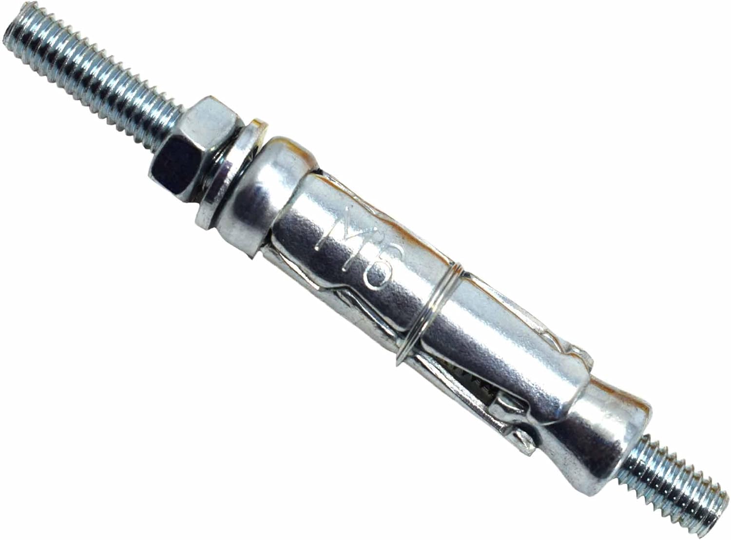 MAMSAPM625 Medium-Duty Projecting Shield Anchor M6 x 25mm (50) Bolts, Silver