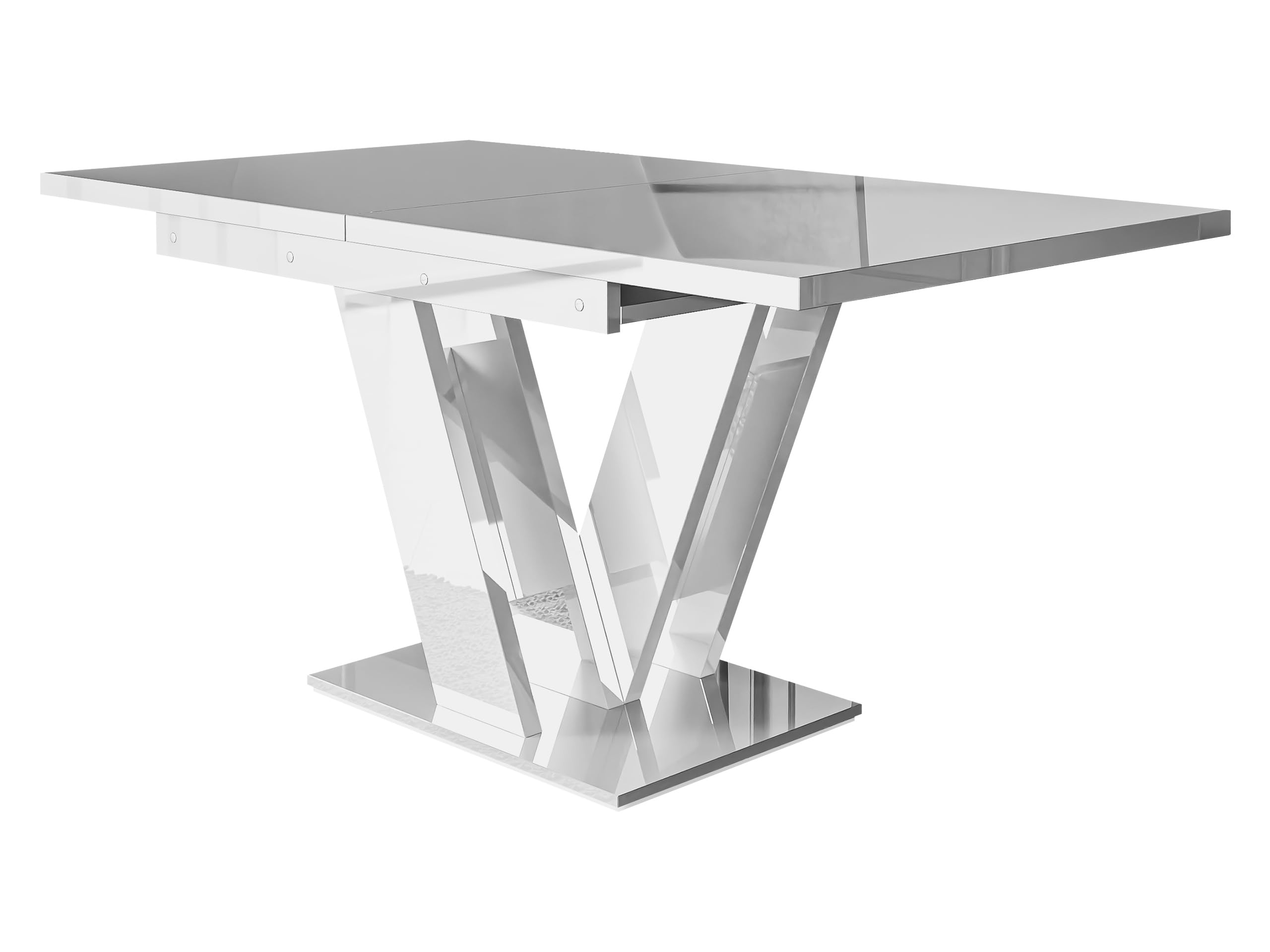 Table extensible Atraks blanche pour optimiser vos petits espaces