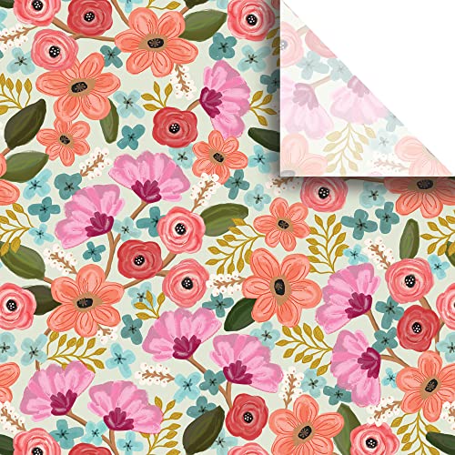 Jillson Roberts 24 Sheet-Count Premium Printed Tissue Paper Available In 8 Different Floral Designs, Gypsy Floral #TOP1