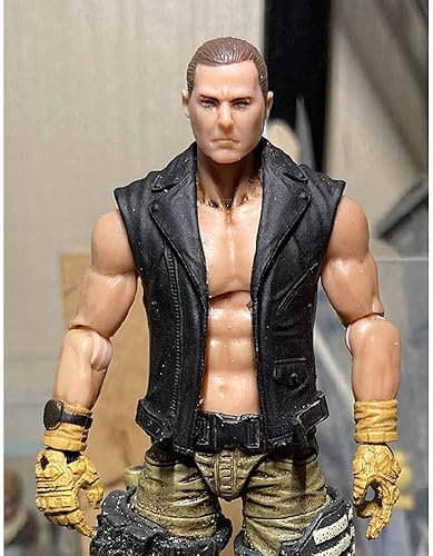 Miniatura 2 de Chaleco de chaleco 1/18, parte de figura de modelo, compatible con figura de acción de Joytoy de lluvia ácida de 3.75 pulgadas