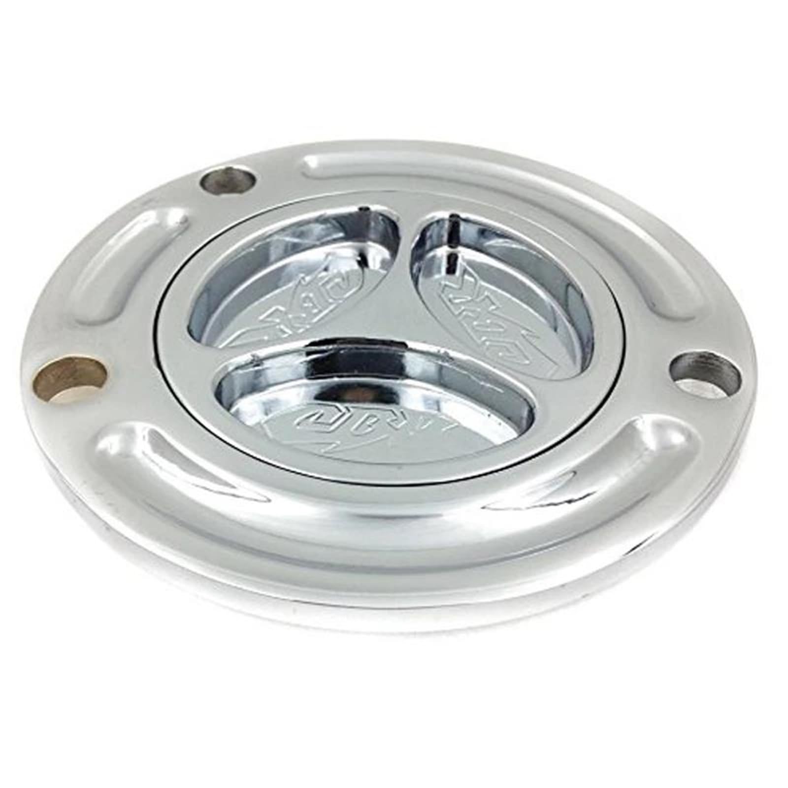 Bouchon de réservoir sans clé noir et chrome pour CBR600RR CBR1000RR VTR1000