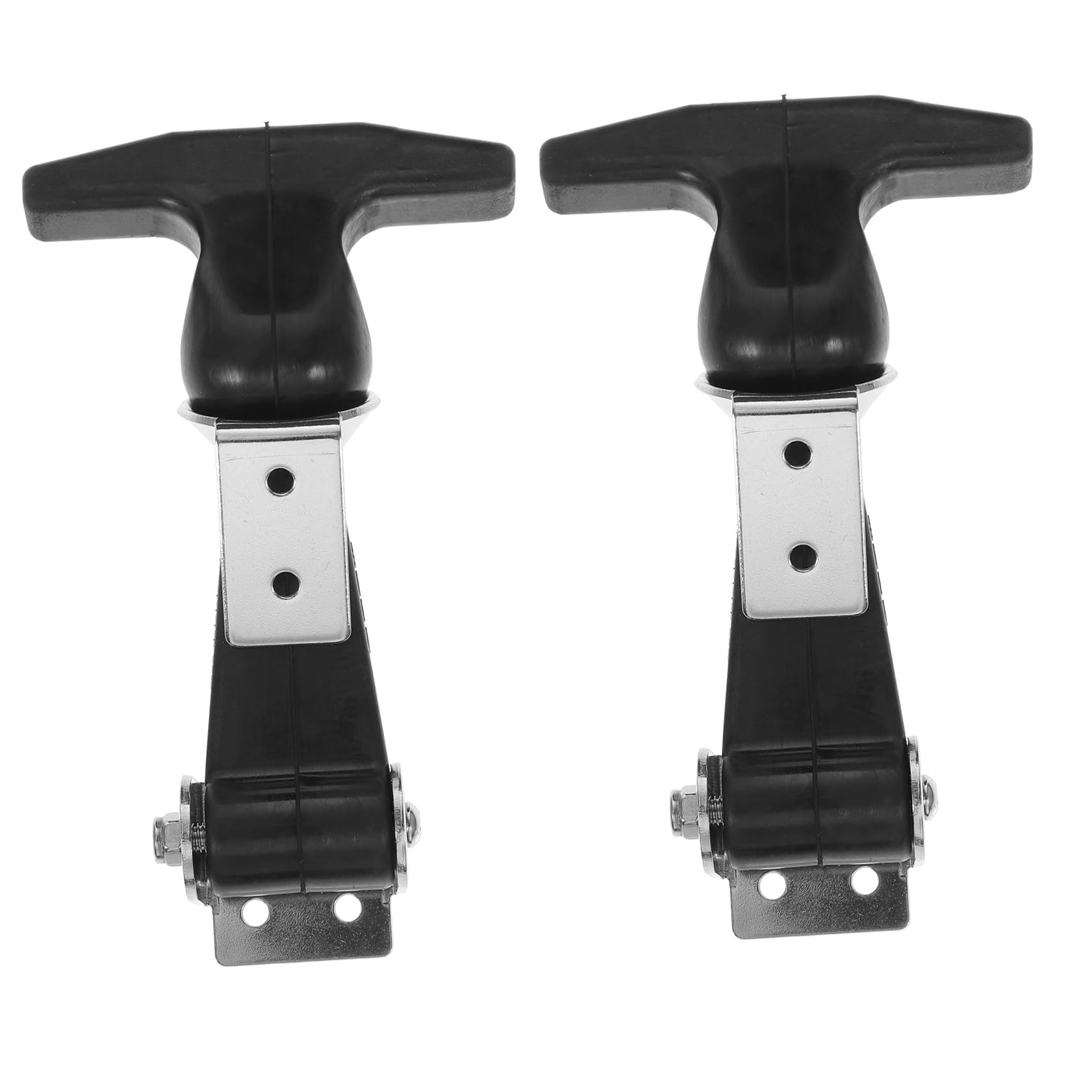 TEHAUX Loquets De Tirage En Inox Avec Poignée En T Flexible Loquets De Traction Résistants Aux Vibrations Pour Boîte À Outils Et Chariot Lot De 2 4.72X3.15X0.98 Pouce