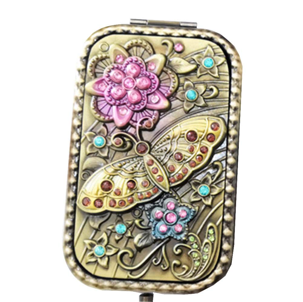 Miroir de maquillage de poche ODYO, une idée cadeau vintage