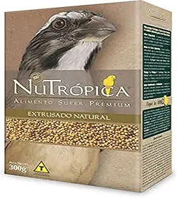 NUTROPICA Raçao Nutrópica Trinca Ferro Natural 300G Para Pixarro'